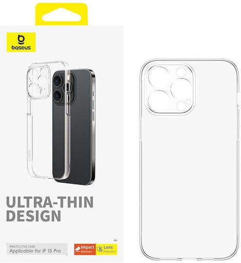 Baseus Os-lucent Back Cover Πλαστικό Διάφανο (iPhone 15 Pro)