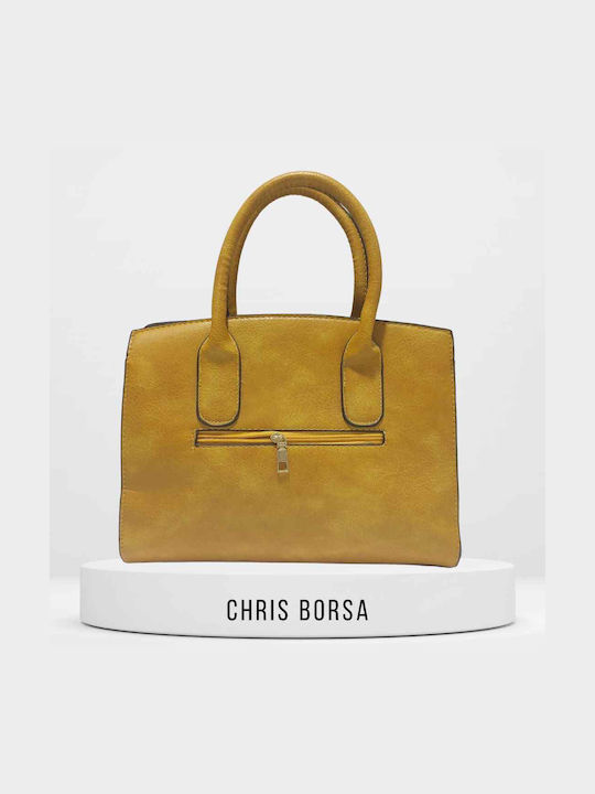 Chris Borsa Women's Bag Hand Yellow