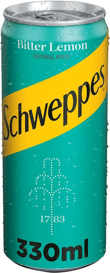 Schweppes Bitter Lemon Băutură răcoritoare cu carbonatare în Cutie 6x330ml