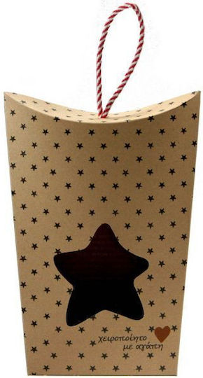 Synchronia Handmade Lucky Charm with Wishes Red made of Wood 19x30cm 1pcs