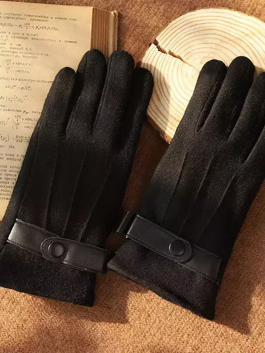Legend Accessories Schwarz Wolle Handschuhe Berührung
