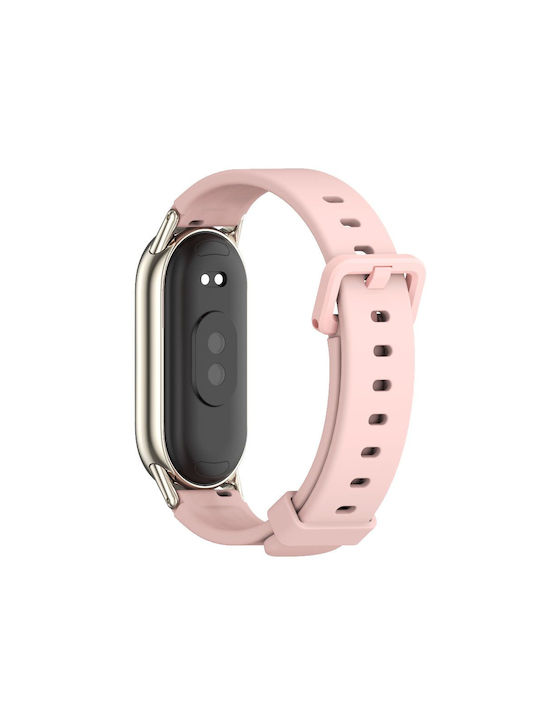 Tech-Protect Iconband Pro Λουράκι Σιλικόνης Ροζ (Xiaomi Smart Band 8)