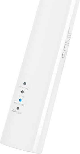 Teesa Sonic TSA8010 Ηλεκτρική Οδοντόβουρτσα με Χρονομετρητή Λευκή
