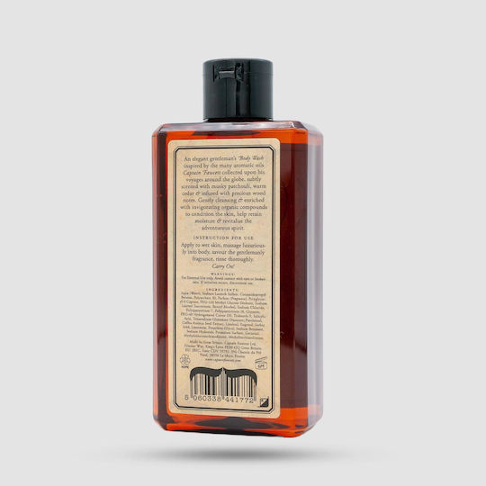 Captain Fawcett's Expedition Reserve Gel de Duș cu Glicerină și Miros Lemnos 250ml