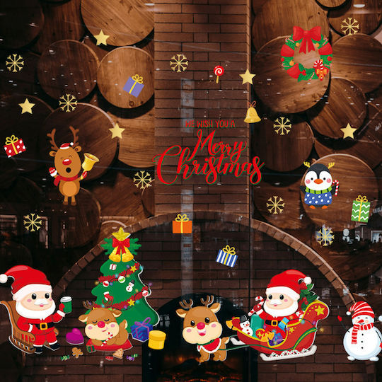 Стикер Display Christmas 60x90см 567890-76543