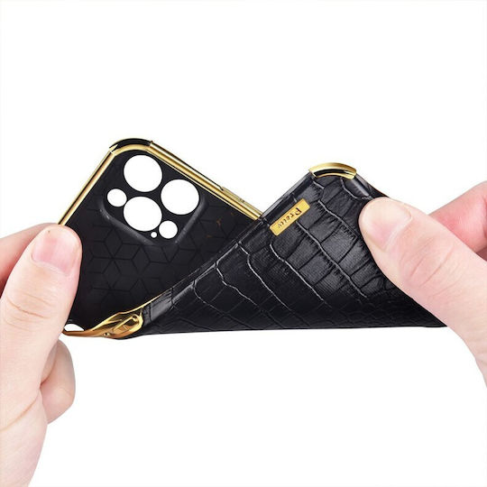 Crocodile Back Cover Σιλικόνης Κίτρινο (Realme C51)