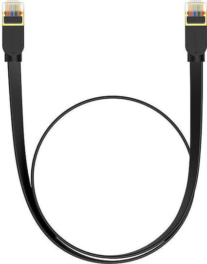 Baseus Flat Cat.7 10Gbps Network Cable Ethernet 0.5m Black