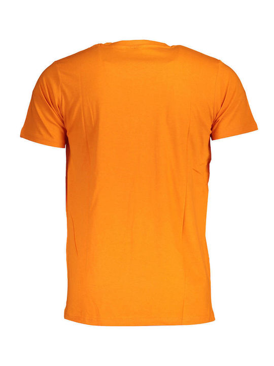 Squola Nautica Italiana Herren T-Shirt Kurzarm Orange