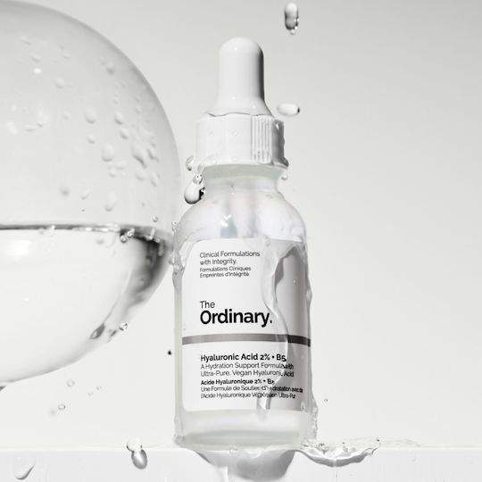 The Ordinary Hyaluronic Acid 2% + B5 Ενυδατικό & Αντιγηραντικό Serum Προσώπου με Υαλουρονικό Οξύ & Βιταμίνη B5 για Σύσφιξη 60ml