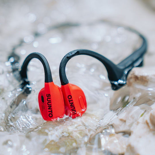 Suunto Wing Knochenleitung Bluetooth-Freisprecheinrichtung Kopfhörer mit Schweißresistenz Rot