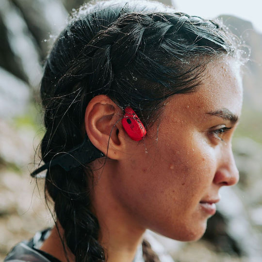 Suunto Wing Knochenleitung Bluetooth-Freisprecheinrichtung Kopfhörer mit Schweißresistenz Rot