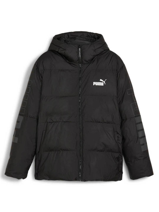 Winter Jacke Puffer Schwarz