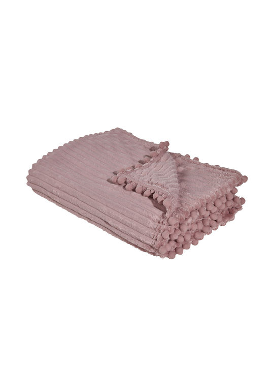 Das Home 1354 Decke Fleece Übergröße 220x240cm Nude