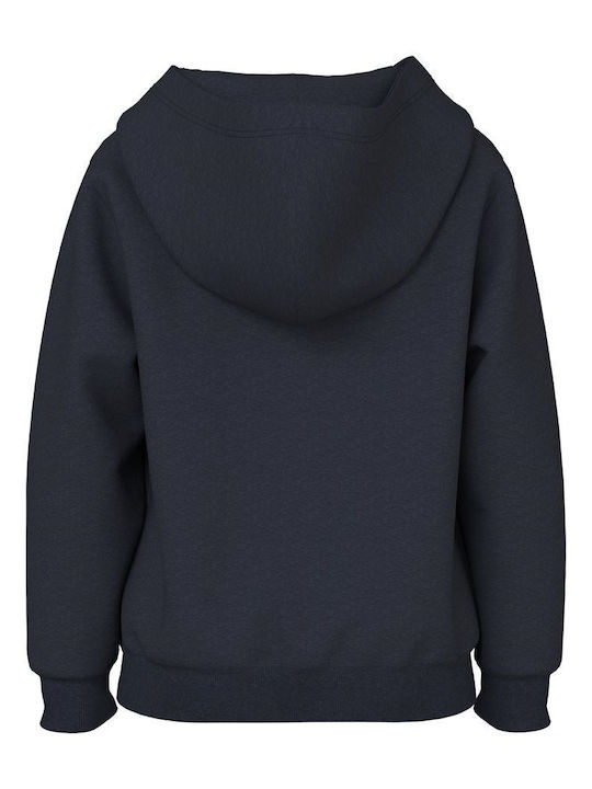 Name It Kids Sweatshirt with Hood and Pocket Blue