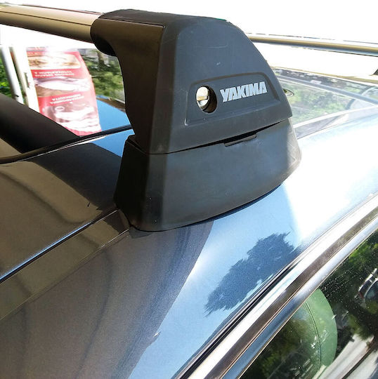Yakima Μπάρες Οροφής Αλουμινίου για Mercedes-Benz CLK Class (Σετ με πόδια) Ασημί