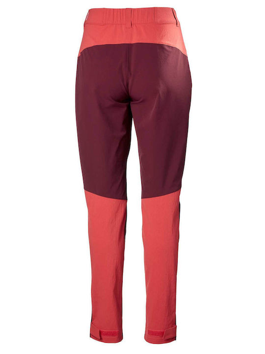 Helly Hansen Tur Femei Lung Pantaloni de drumeție Roșu