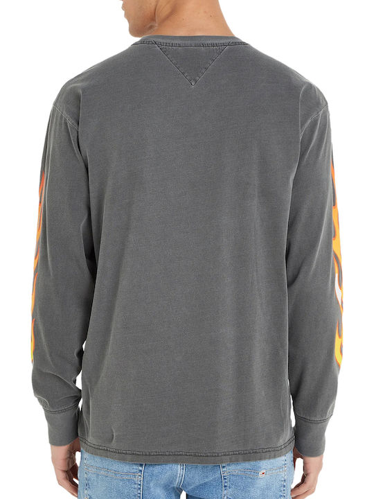 Long Sleeve Blouse Gray