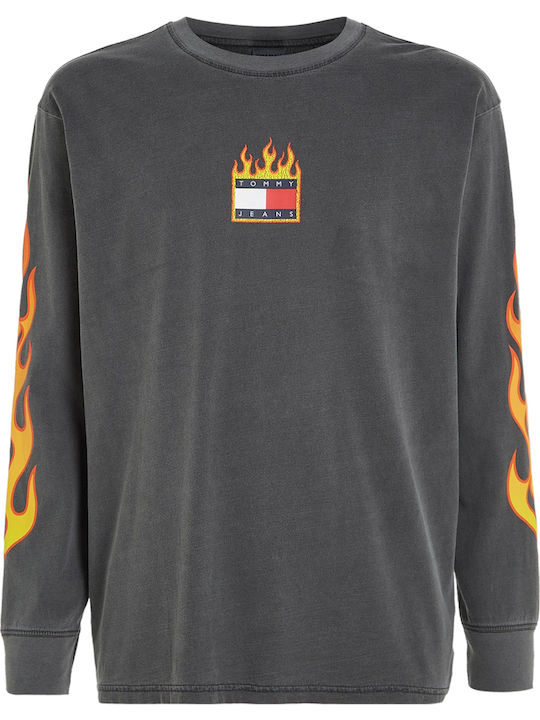 Long Sleeve Blouse Gray