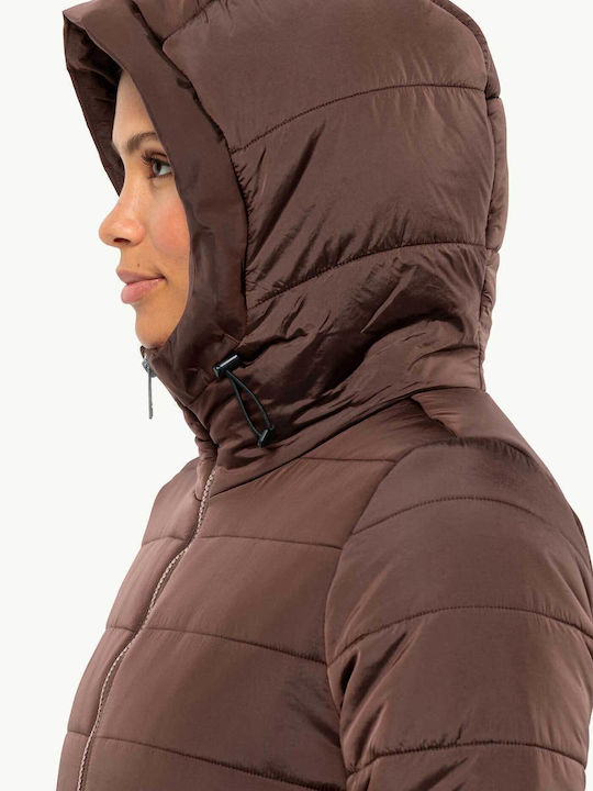 Kurz Damen Puffer Jacke für Winter Rosa