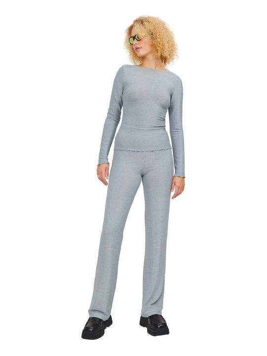 Dama Tesatura Pantaloni Gri