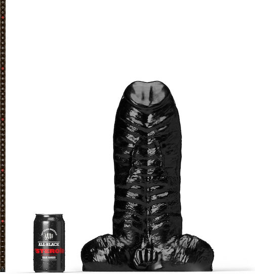 All Black Анално дилдо XXLarge Черен