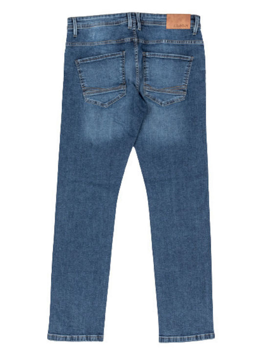 Losan Herren Jeanshose in Skinny Fit Blau