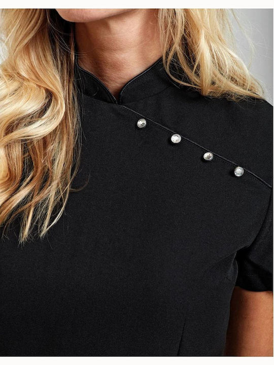 Premier Hairdressers Work Apron Polyester Black 2620028