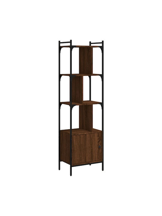 Bookcase Brown Oak 44.5x30x154.5cm