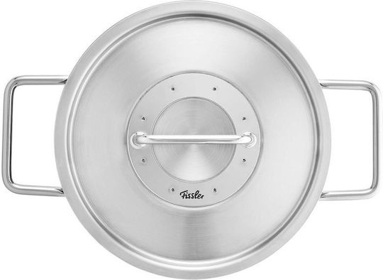 Fissler Pure Βαθιά Ανοξείδωτη Κατσαρόλα 5.7lt / 24cm