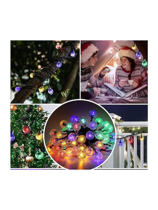 Φωτάκια Christmas LED Light Multicolour Solar