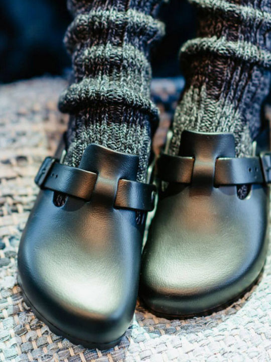 Birkenstock Boston EVA Women's Anatomic Clogs Black