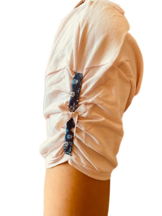 Kal-tsa Winter Damen Pyjama-Oberteil Rosa
