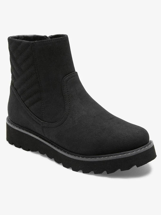 Damen Chelsea Stiefeletten Schwarz