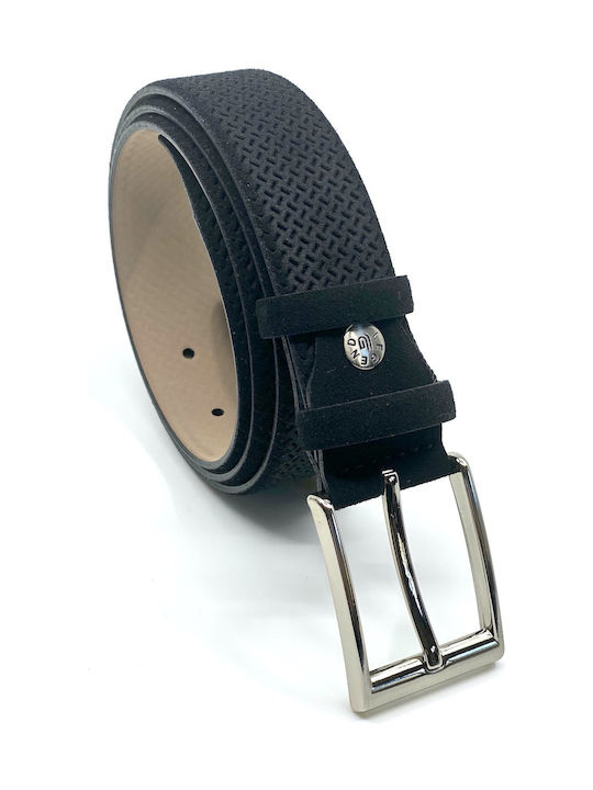 Legend Accessories Men's Artificial Leather Belt Black