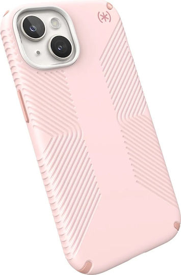 Speck Presidio2 Grip Back Cover Πλαστικό Ροζ (iPhone 15)