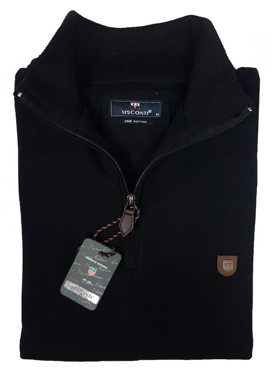 Visconti Herren Langarmshirt Schwarz