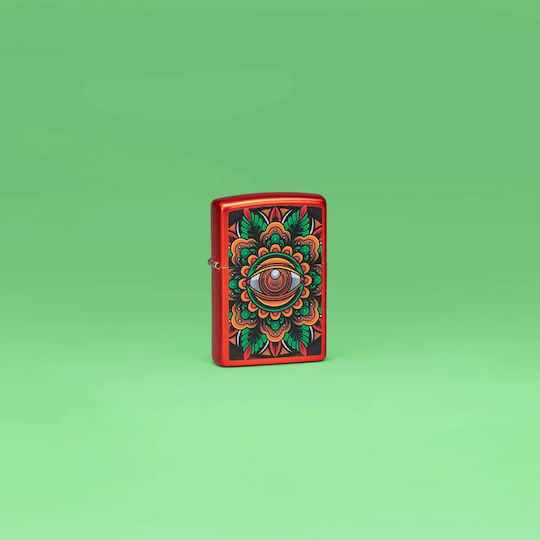Zippo Counter Culture Eye Αντιανεμικός Αναπτήρας Φλόγας Πολύχρωμος