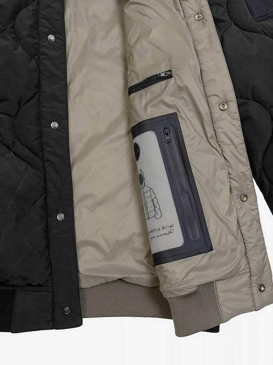 Winter Jacket Bomber Black