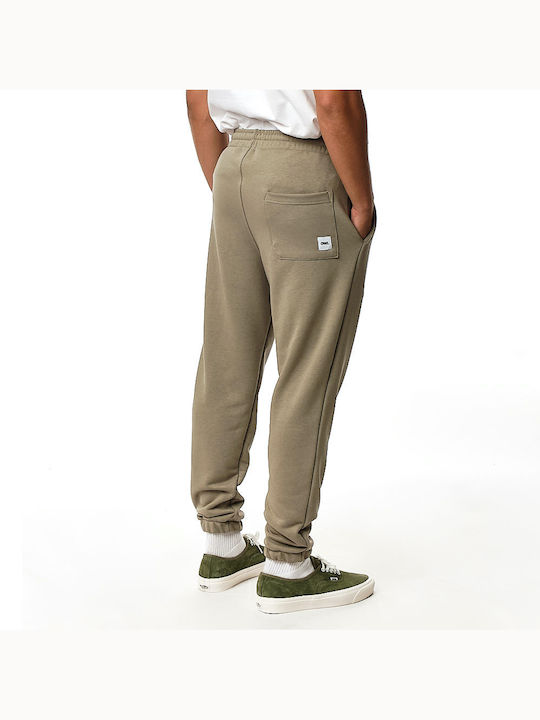 OWL Men's Sweatpants with Rubber Khaki