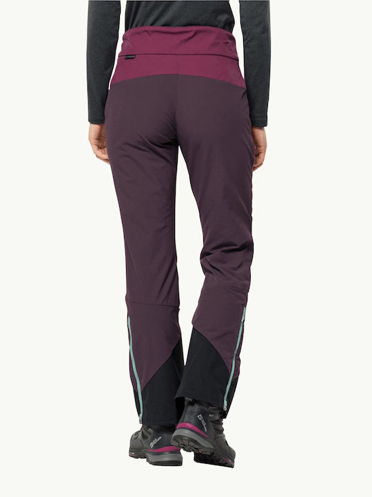 Jack Wolfskin Lang Hose Wandern Lila