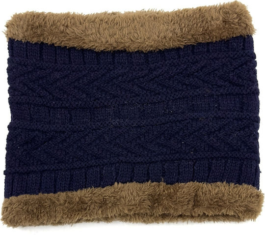 Knitted Beanie Cap Blue