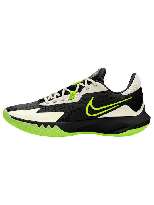 Nike Precision Vi cu talpă joasă Pantofi de baschet Negri