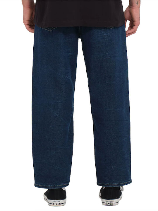 Volcom Billow Men's Jeans Pants in Tapered Line Blue