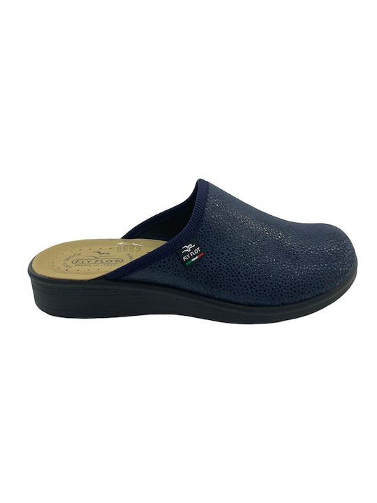 Fly Flot P3t75 Anatomical Women's Slippers in Blue color