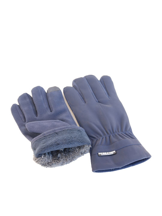 Blau Vlies Handschuhe Berührung