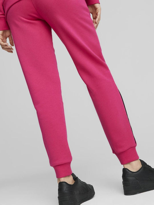 Puma Power Tape Damen-Sweatpants Rosa