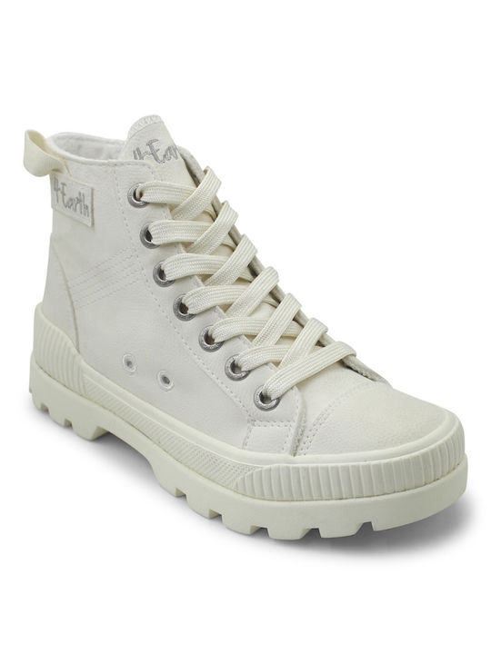 Blowfish Malibu Women's Combat Boots White