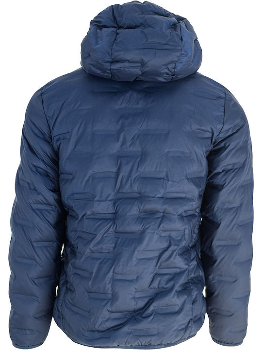 Geci Barbati de Iarnă Waterproof și cu Protecție Împotriva Vântului Albastru