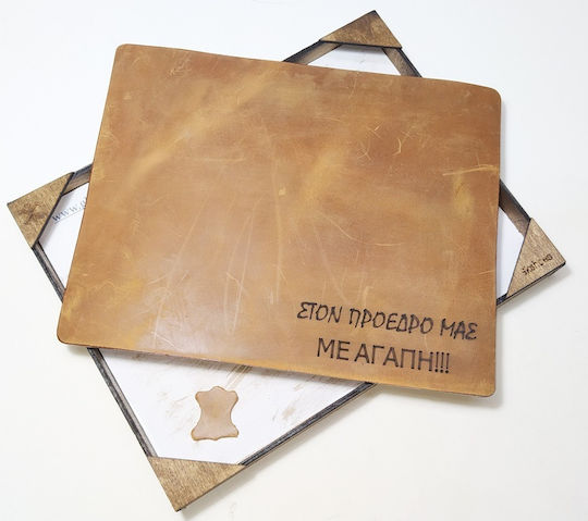 Gk Shoes 100-1 Mouse Pad Καφέ