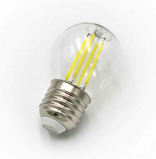 Adeleq LED Bulb 6W for Socket E27 and Shape G45 Warm White 660lm